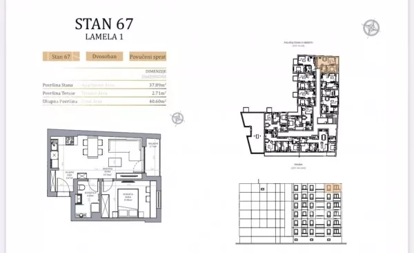 Dvosoban stan | 4zida