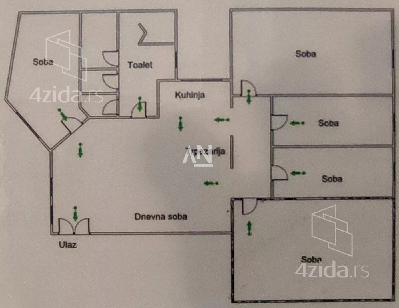 Šestosoban stan | 4zida