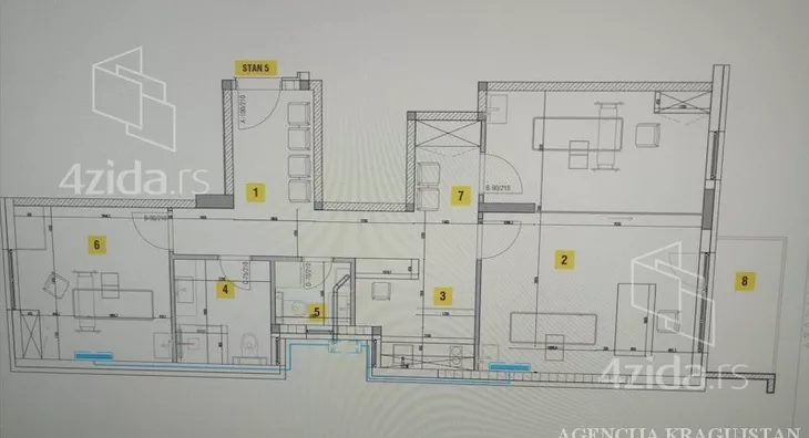 Dvosoban stan | 4zida