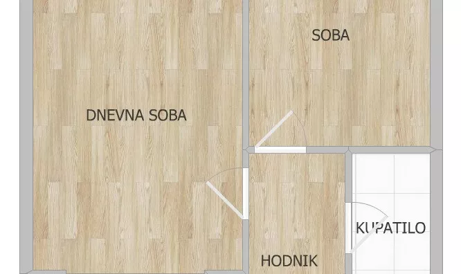 Jednoiposoban stan | 4zida