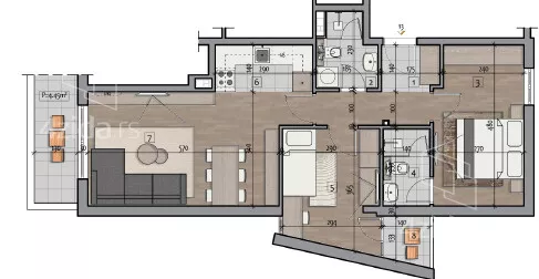 Trosoban stan | 4zida