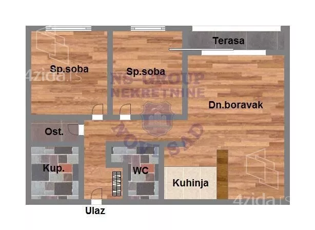 Trosoban stan | 4zida
