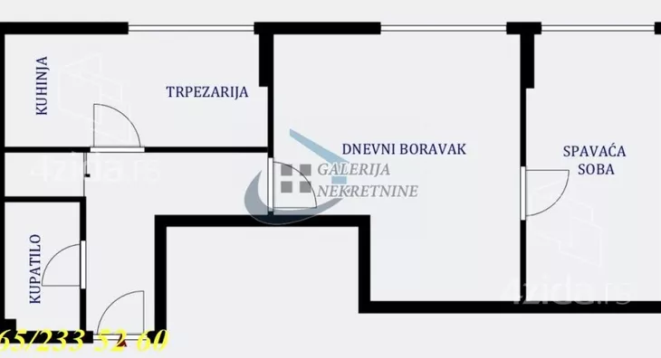 Dvosoban stan | 4zida