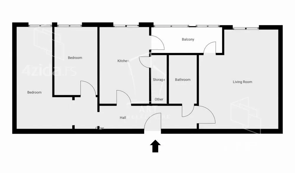 Trosoban stan | 4zida