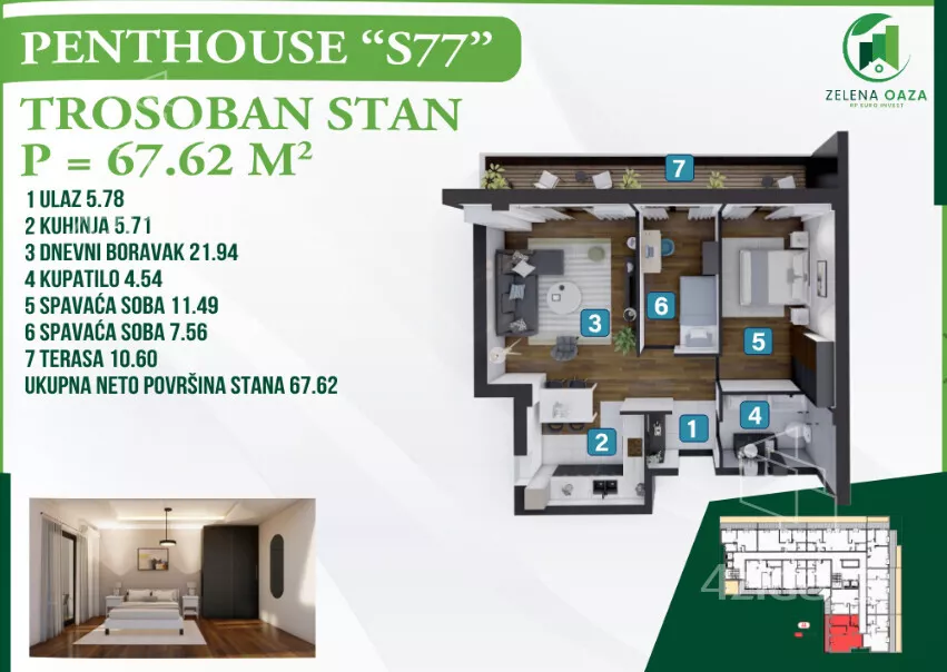 Dvoiposoban stan | 4zida