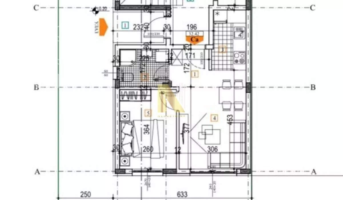 Jednoiposoban stan | 4zida