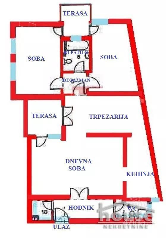 Troiposoban stan | 4zida