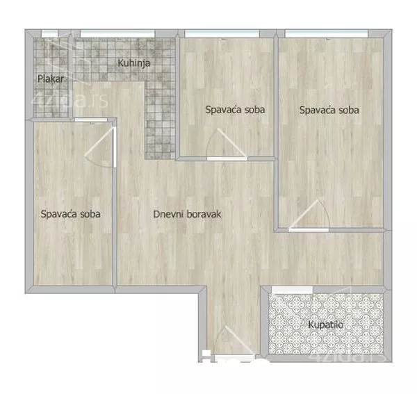 Troiposoban stan | 4zida