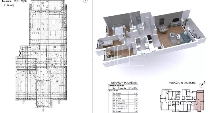 Četvorosoban stan | 4zida