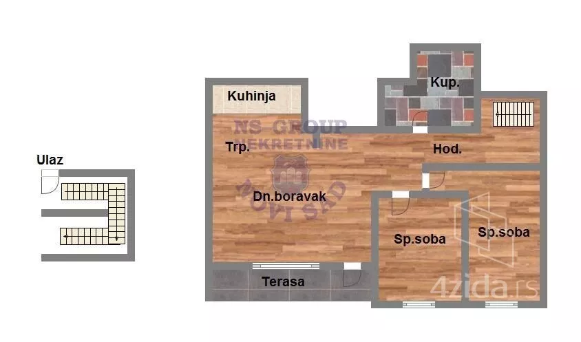 Trosoban stan | 4zida