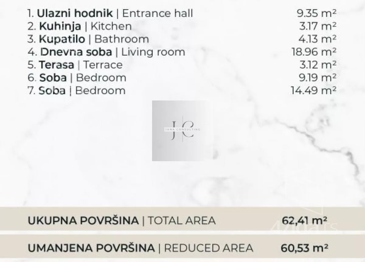 Trosoban stan | 4zida