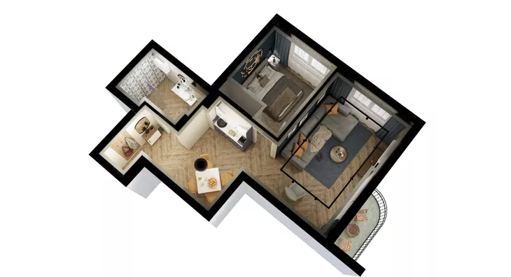 Dvosoban stan | 4zida