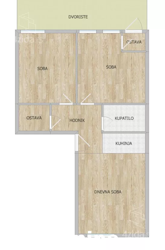 Trosoban stan | 4zida
