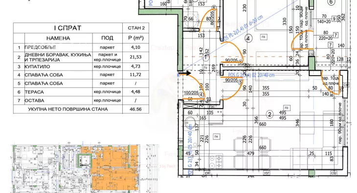 Jednoiposoban stan | 4zida