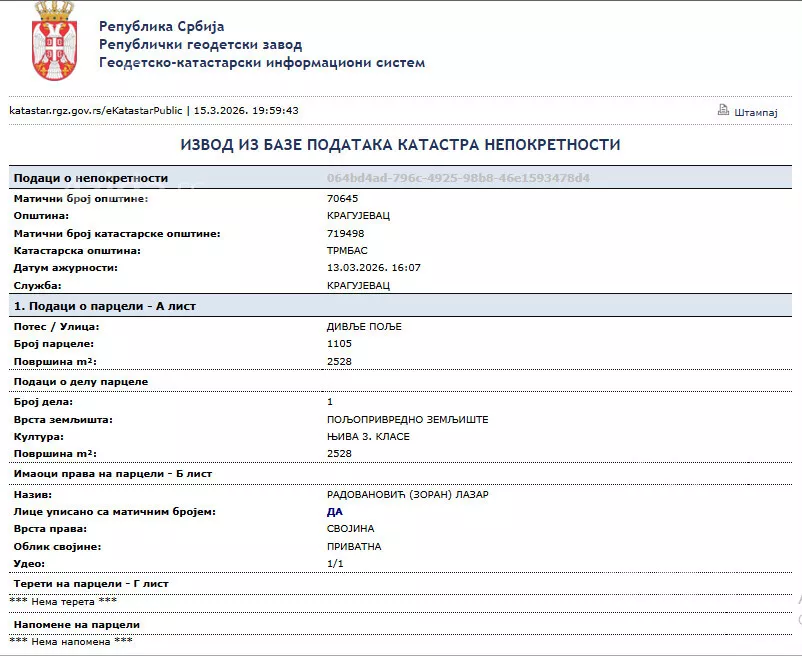 Poljoprivredno zemljište | 4zida