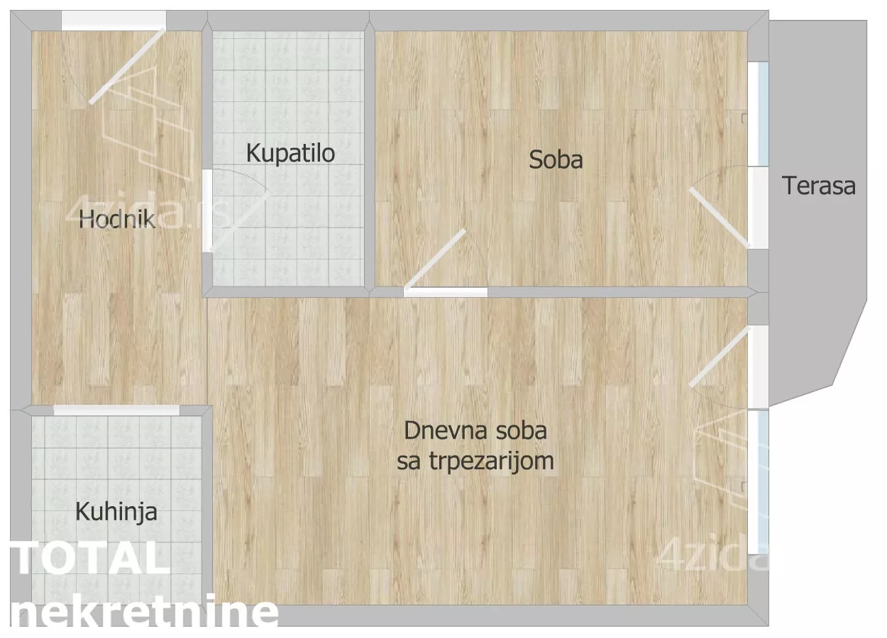 Dvosoban stan | 4zida