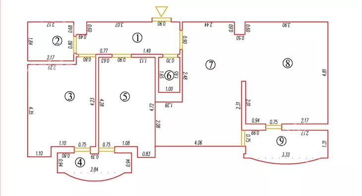 Trosoban stan | 4zida