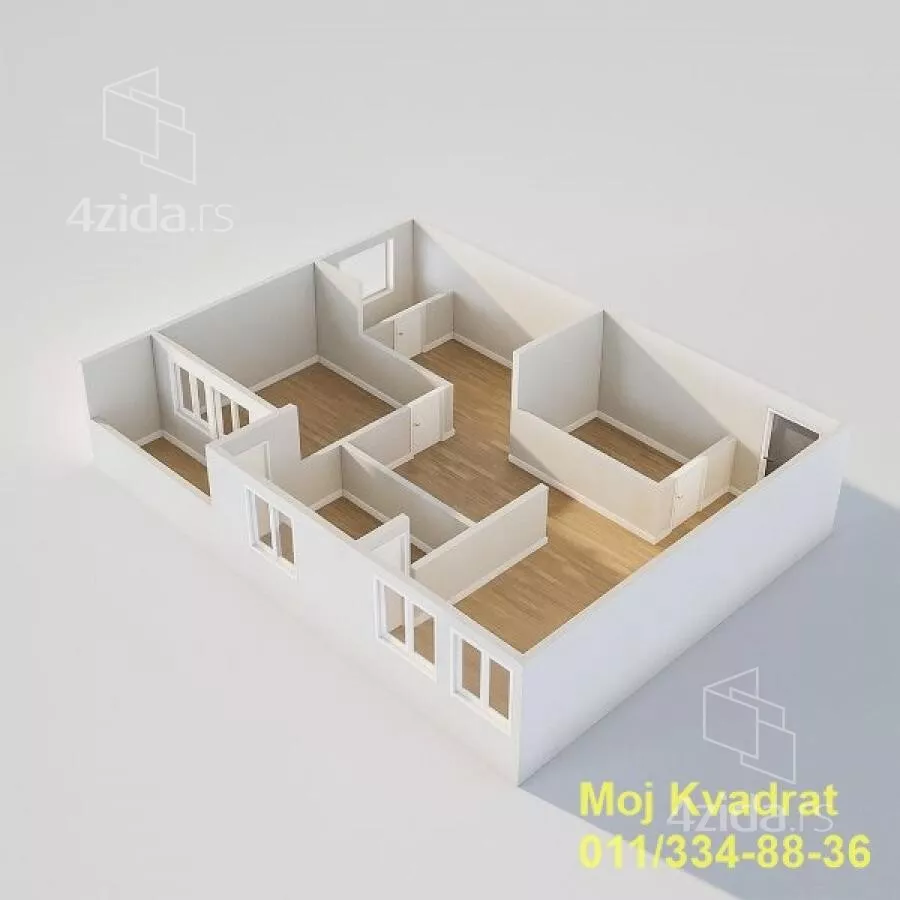 Trosoban stan | 4zida