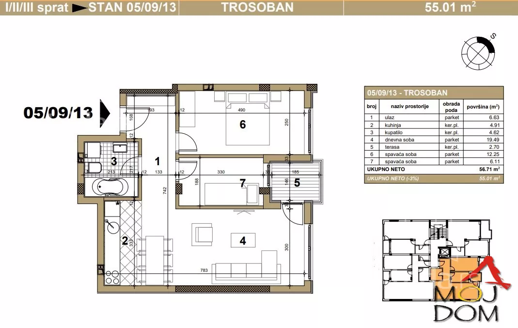 Dvoiposoban stan | 4zida