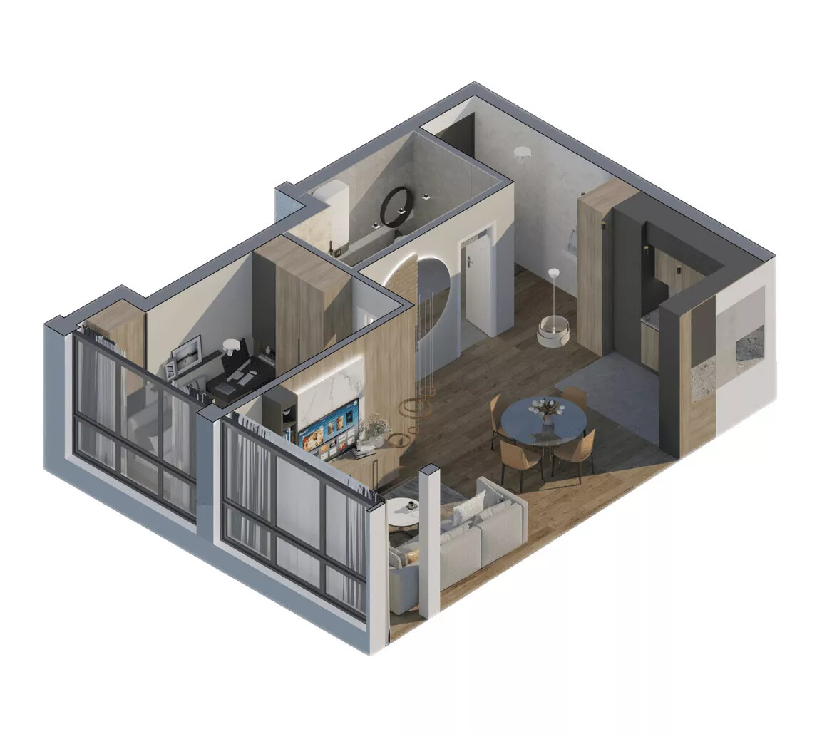 Dvosoban stan | 4zida