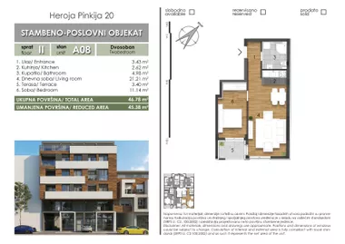 Heroja Pinkija 20 | 4zida.rs
