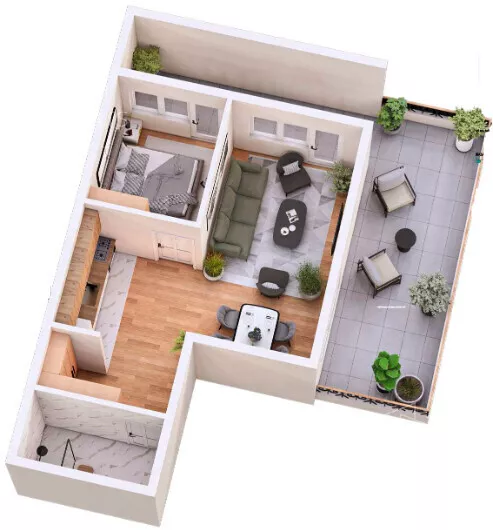 Dvosoban stan | 4zida