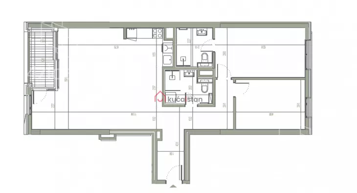 Trosoban stan | 4zida