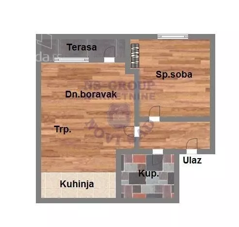 Dvosoban stan | 4zida