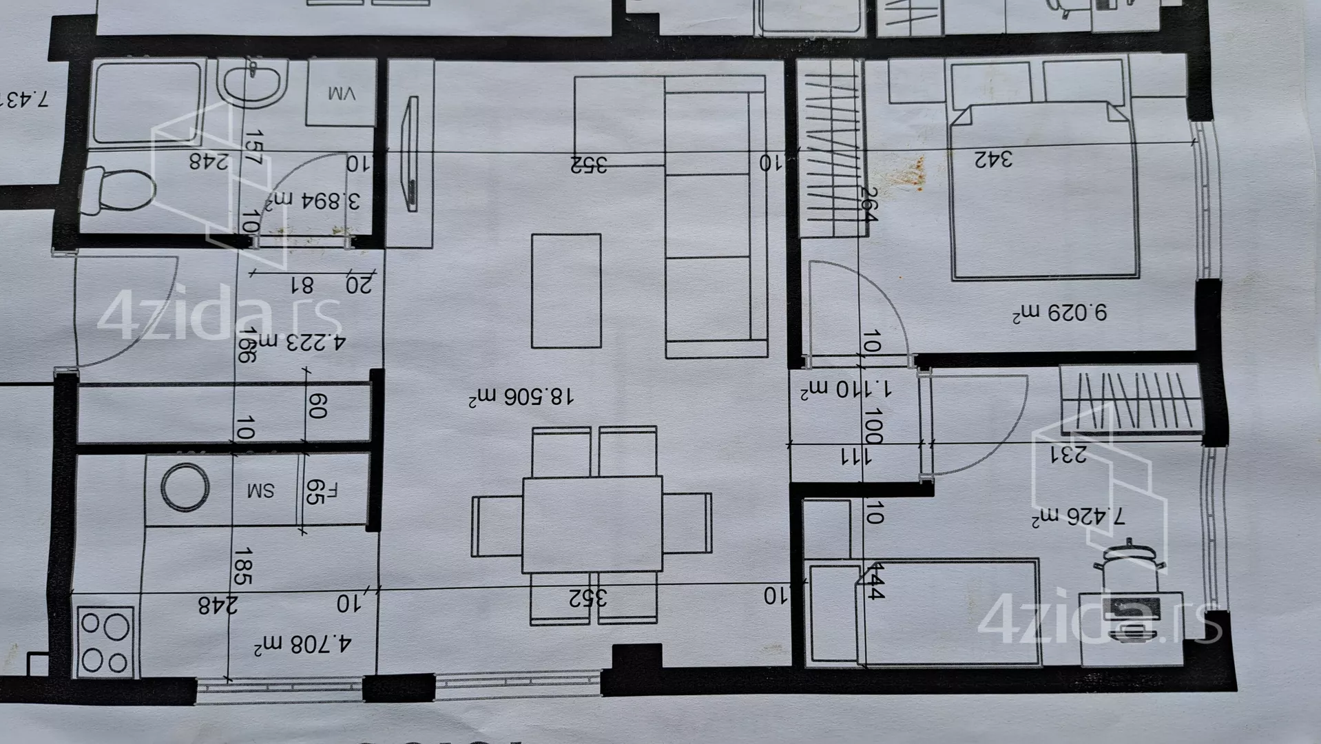 Dvosoban stan | 4zida
