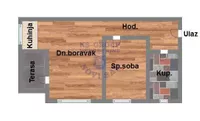 Jednoiposoban stan | 4zida