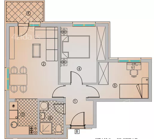 Dvoiposoban stan | 4zida