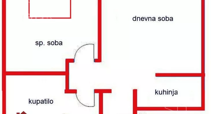 Jednoiposoban stan | 4zida