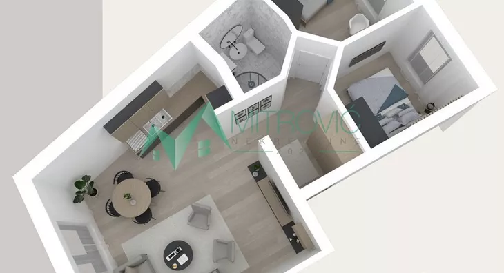 Dvoiposoban stan | 4zida