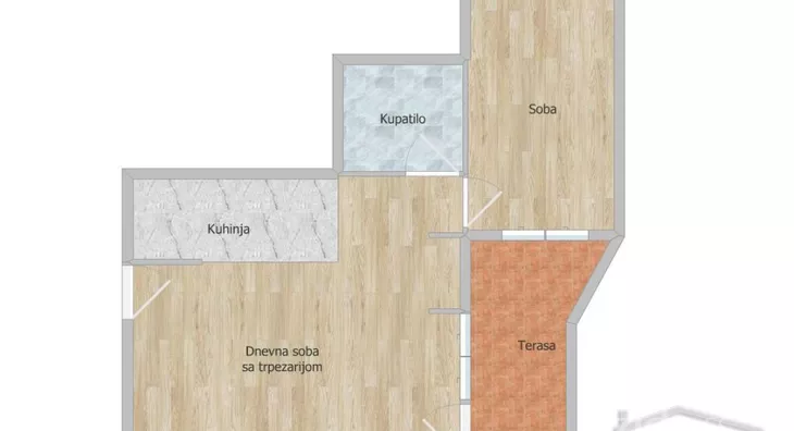 Dvosoban stan | 4zida