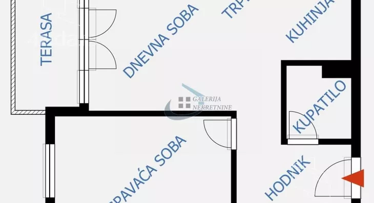 Dvosoban stan | 4zida