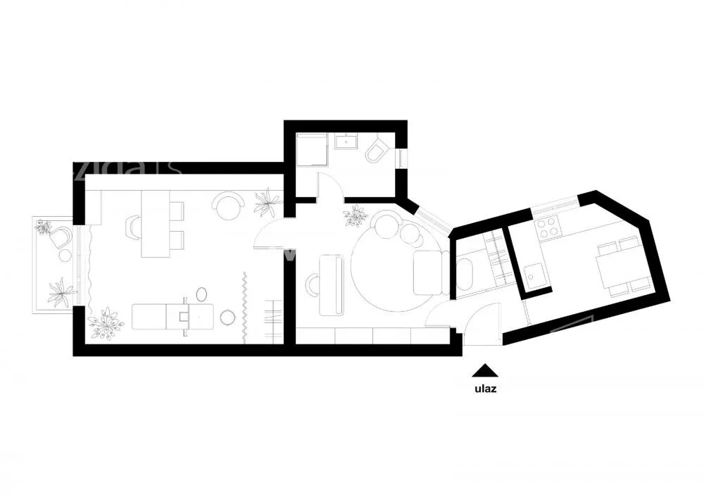 Dvosoban stan | 4zida