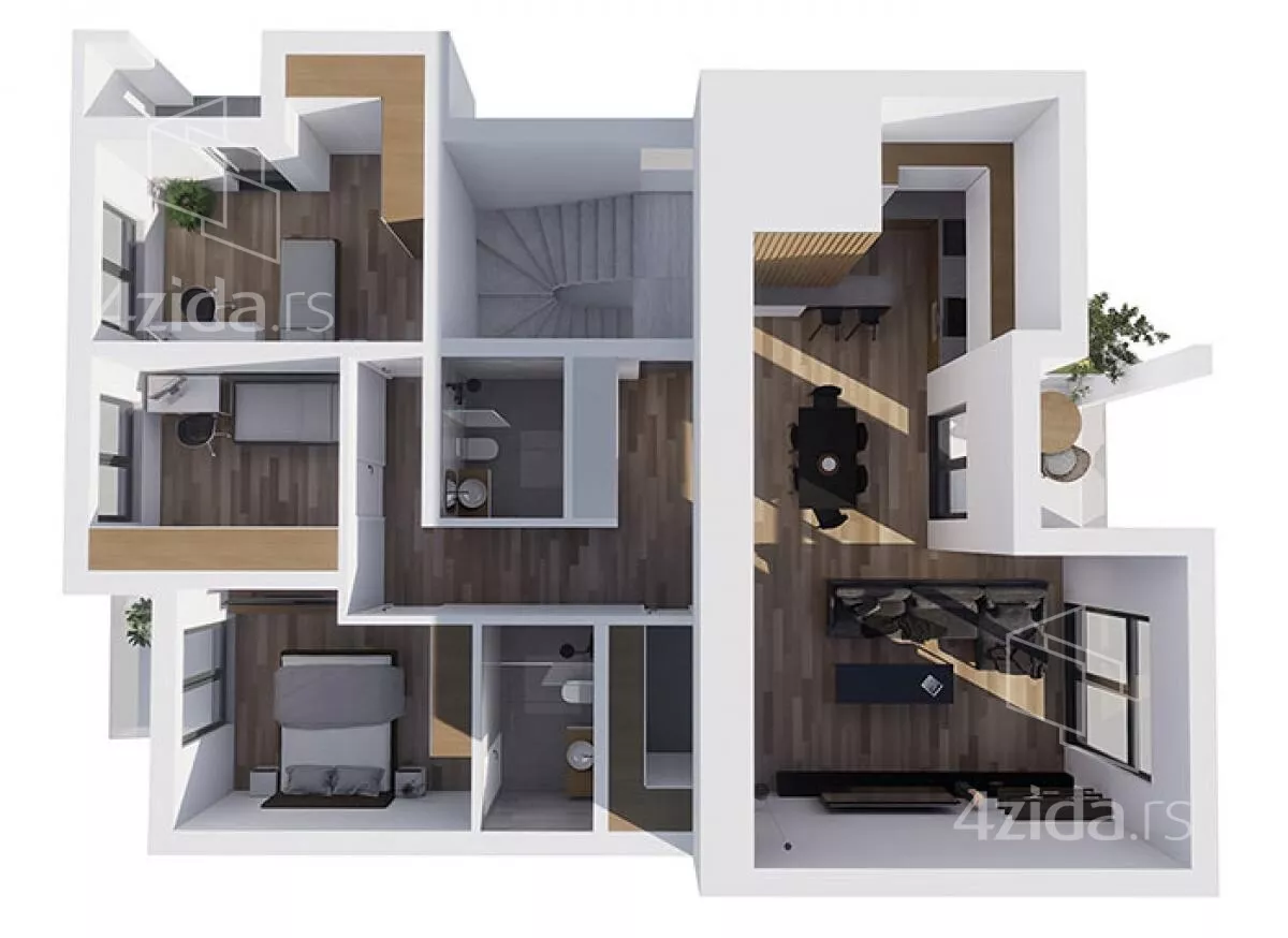Četvorosoban stan | 4zida