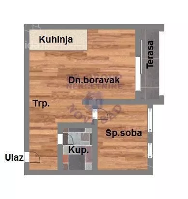Jednoiposoban stan | 4zida
