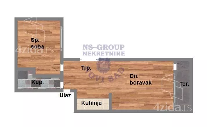 Dvosoban stan | 4zida