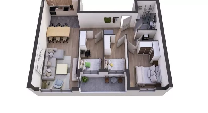 Troiposoban stan | 4zida