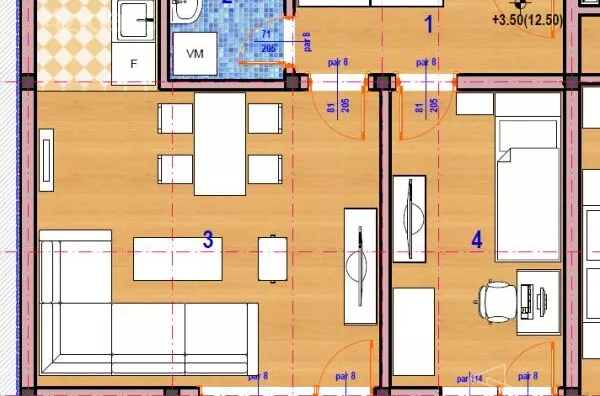 Jednoiposoban stan | 4zida