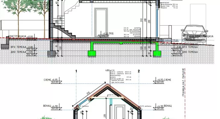 2-etažna kuća | 4zida