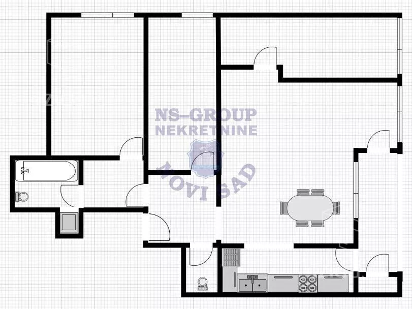 Četvorosoban stan | 4zida