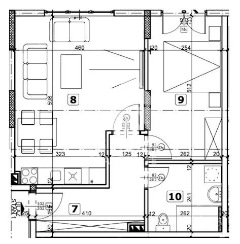 Dvosoban stan | 4zida