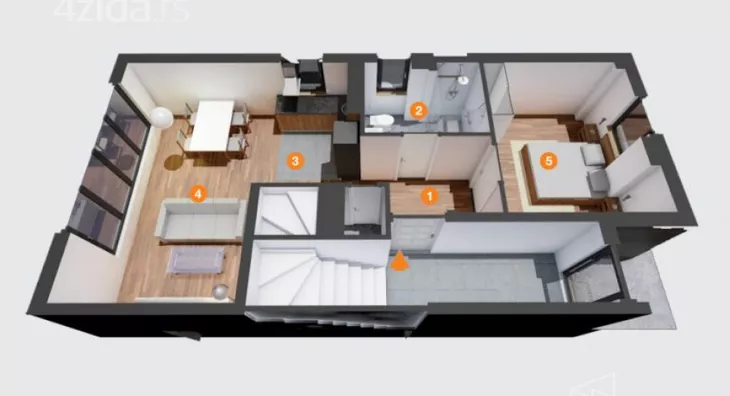 Dvosoban stan | 4zida