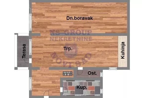 Jednosoban stan | 4zida