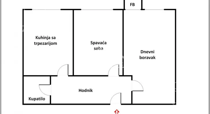 Dvosoban stan | 4zida