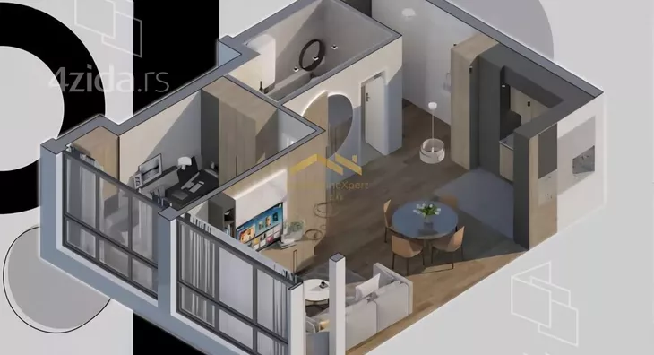 Dvosoban stan | 4zida