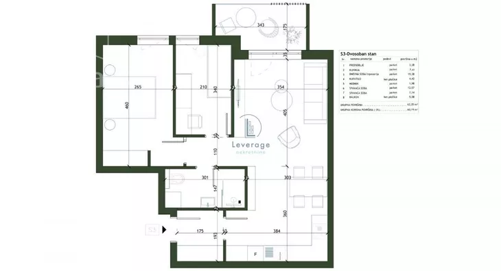 Dvoiposoban stan | 4zida