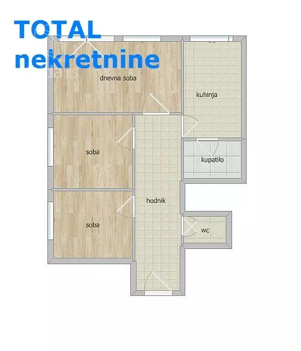 Trosoban stan | 4zida